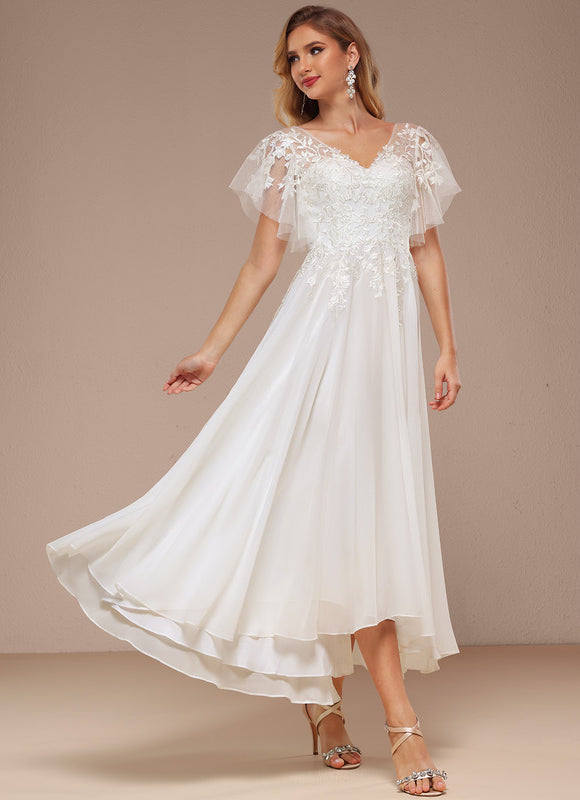 Robe Asymétrique Éthérée Chic