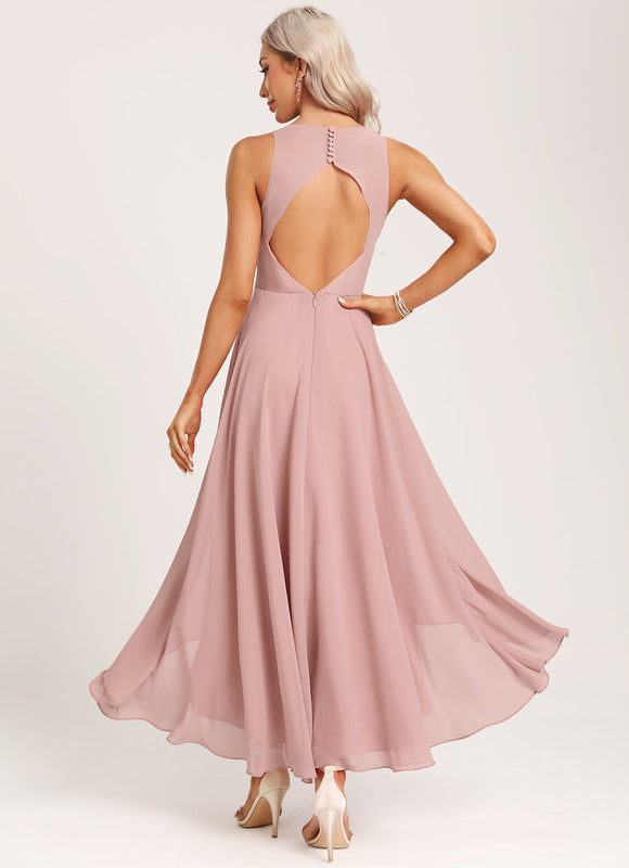 Robe Asymétrique Asymétrique Légère - gallery 5