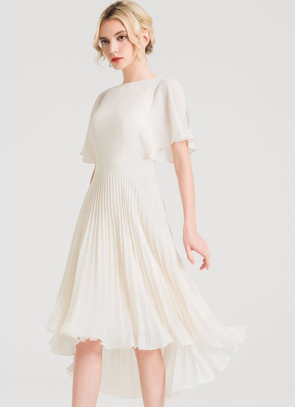 Robe Asymetrique Bleu Roi - gallery 1