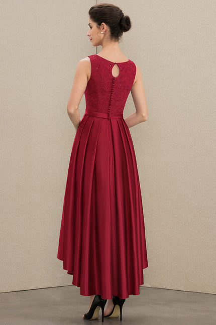 Robe Asymetrique Manche Bouffante - gallery 1