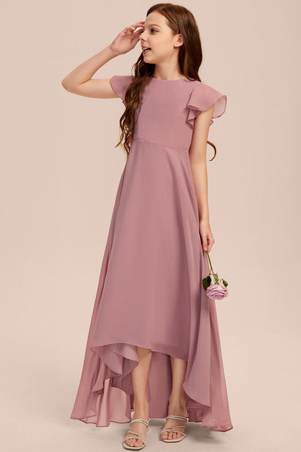 Robe Asymétrique Trapèze Fluide - gallery 7