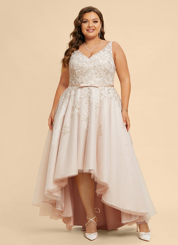 Robe Asymétrique Satinée Écrue - gallery 9