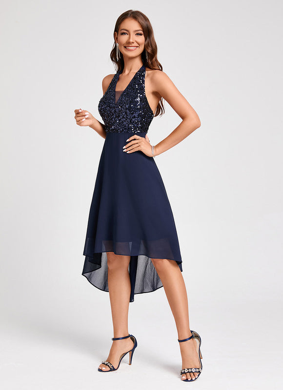 Robe Avec Jupe Asymétrique - gallery 4