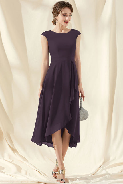 Robe Asymétrique Asymétrique Épurée - gallery 1