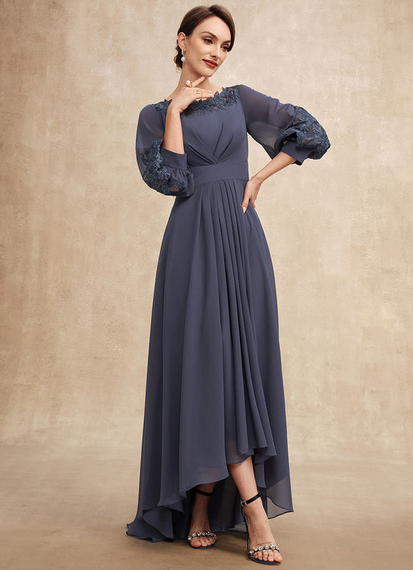 Robe Asymétrique Longue Élégante - gallery 3
