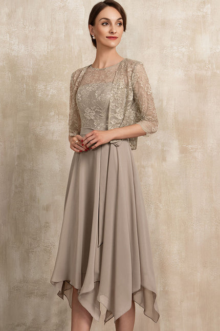 Robe Asymétrique Fluide Élégante