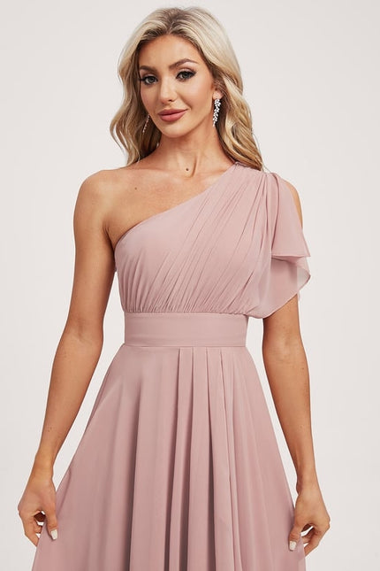 Robe Asymétrique Asymétrique Fluide - gallery 4