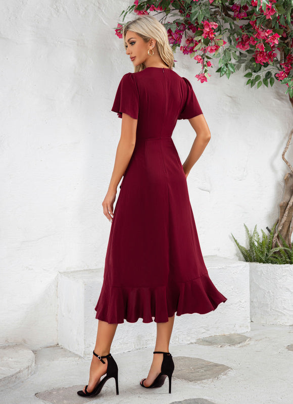 Robe Volantée Asymétrique - gallery 1