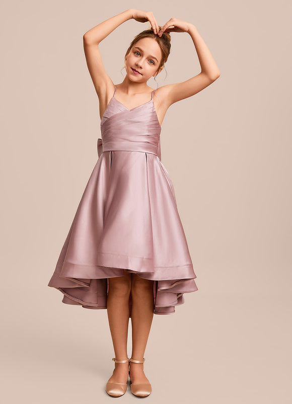 Robe Asymetrique Satinée - gallery 2