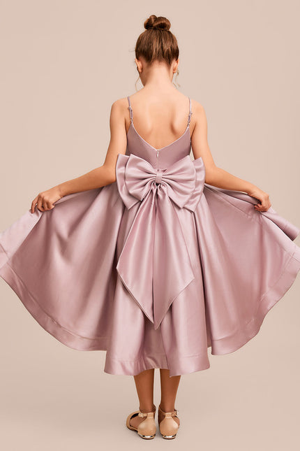 Robe Asymetrique Satinée - gallery 5