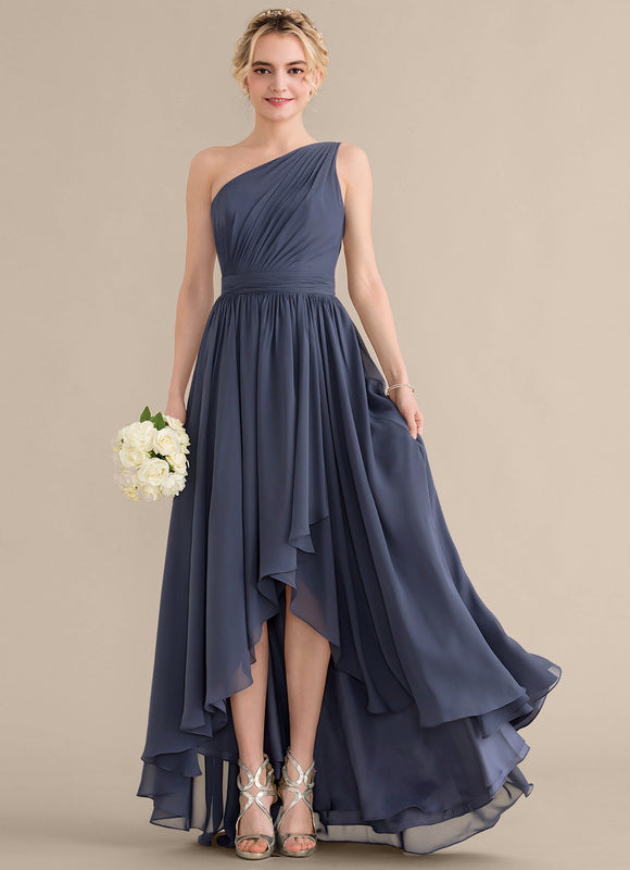 Robe Asymétrique Asymétrique Fluide - gallery 3