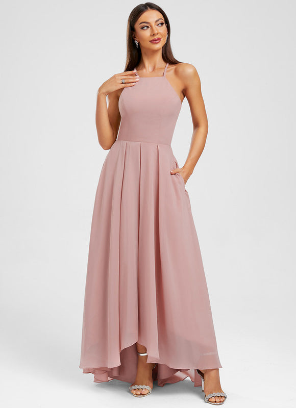 Robe Asymétrique Asymétrique Douce - gallery 5