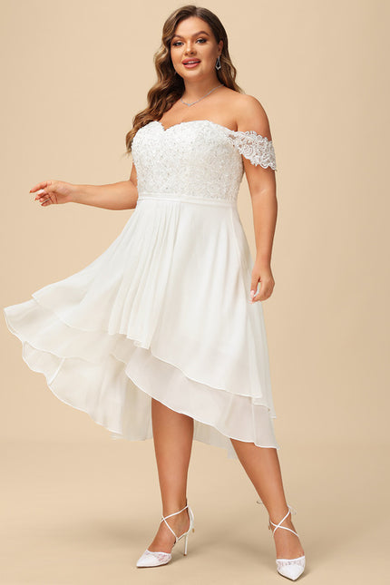 Robe Asymétrique Asymétrique Lumineuse - gallery 6