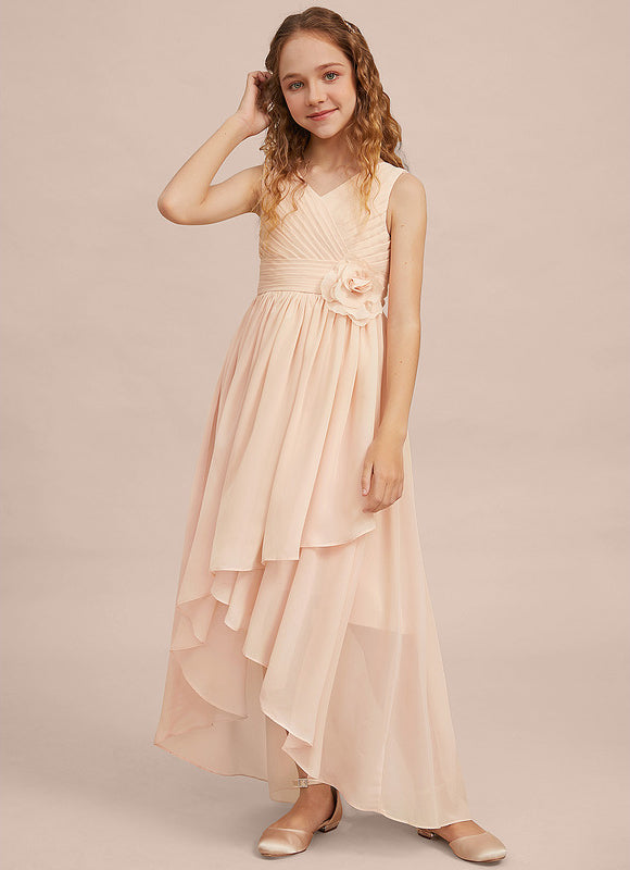 Robe Asymétrique Trapèze Douce - gallery 1