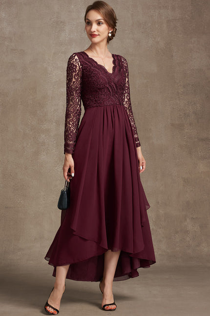Robe Asymétrique Mousseline Fleurie - gallery 4