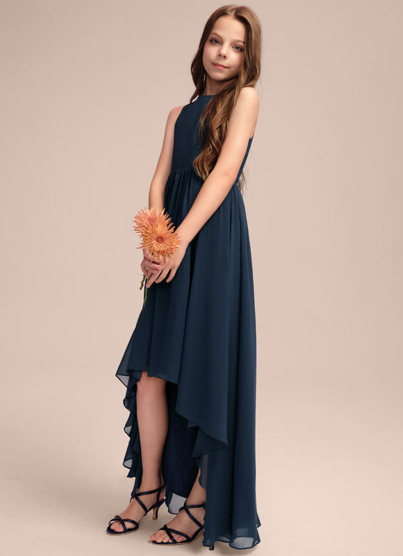 Robe Asymétrique Trapèze Fluide - gallery 3