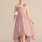 Robe Asymétrique Fleurie Douce