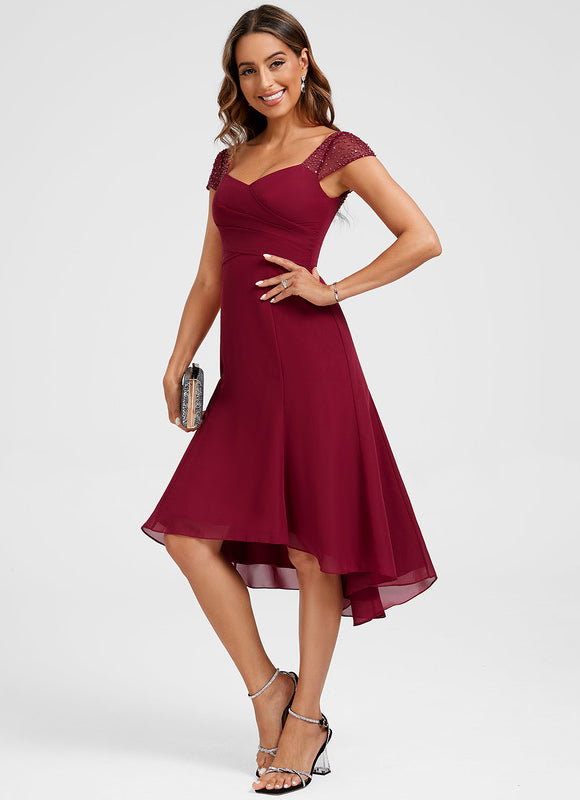 Robe Drapée Asymétrique - gallery 4