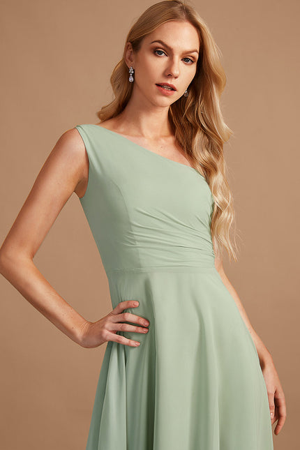 Robe Asymétrique Asymétrique Fluide - gallery 4