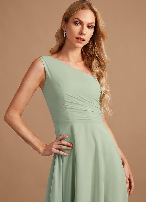 Robe Asymétrique Asymétrique Fluide - gallery 4