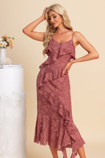 Robe Asymetrique Terracotta - gallery 5