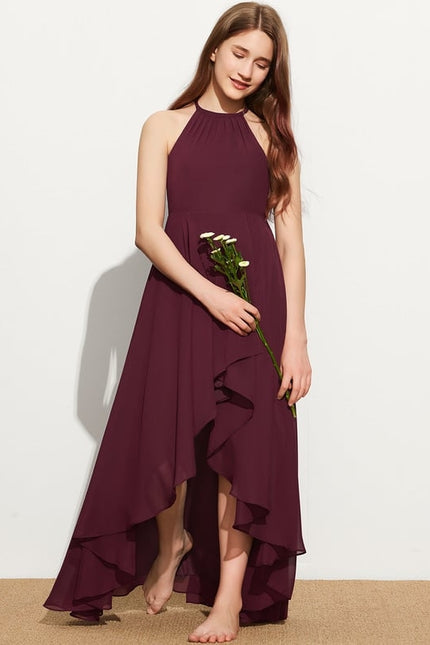 Robe Asymétrique Bleu Cobalt Fluide - gallery 2